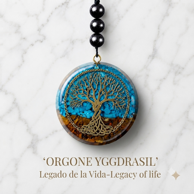 ORGONE YGGDRASIL – Árbol de la Vida: Salud, Familia y Longevidad